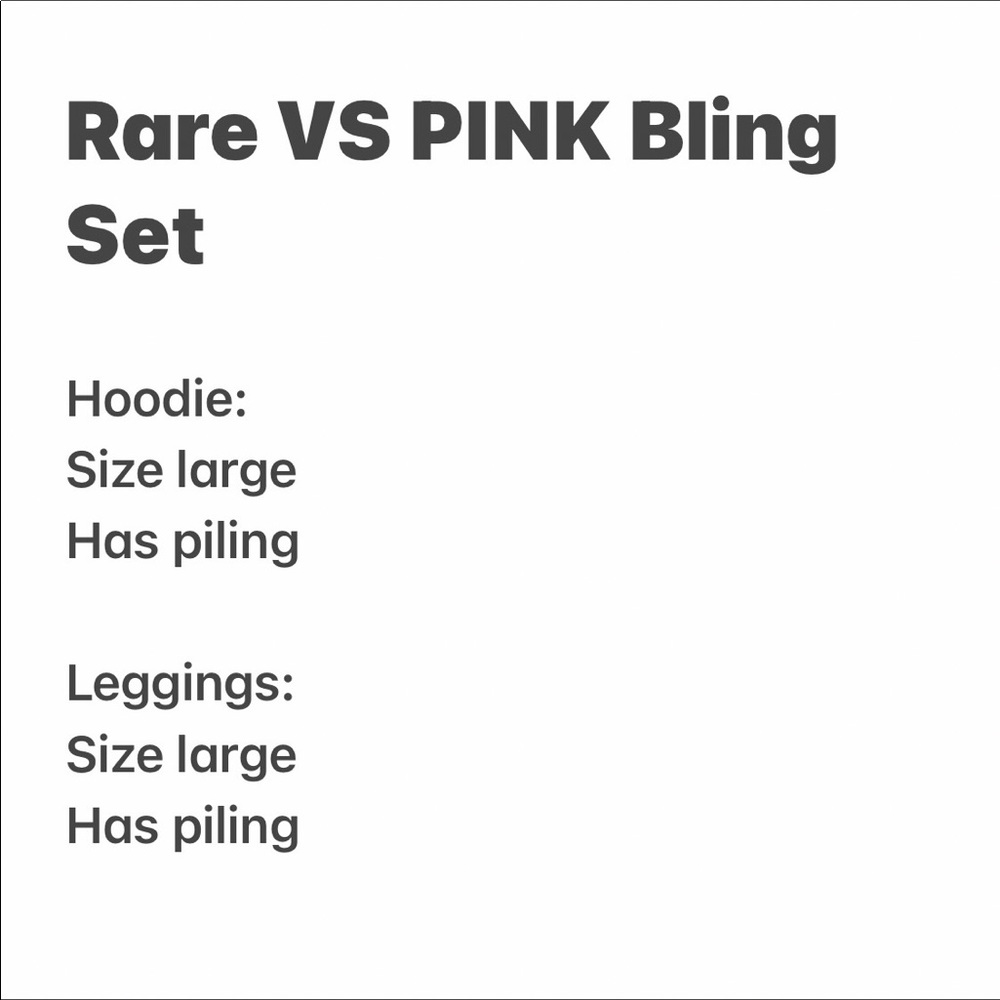 Rare Vs Pink Iridescent Bling Set Gem